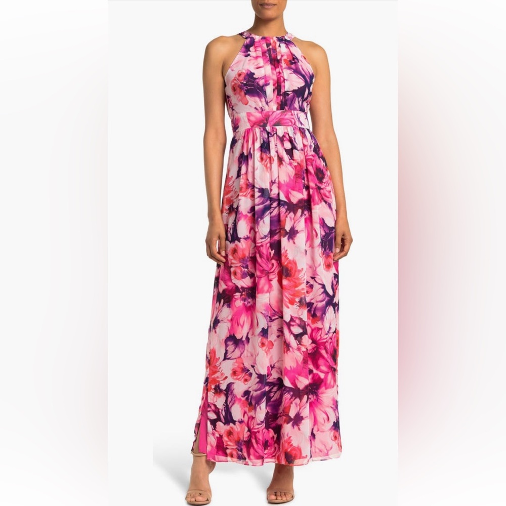 Eliza J Halter Maxi Dress